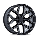26X10 Performance Replicas PR177 Gloss Black Milled 6x139.7 ET24 Wheel Rim