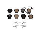 PowerStop Z17 Evolution Ceramic Brake Pads With Hardware