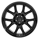 20" Replica DG21 fits Dodge Challenger 20x10 Gloss Black