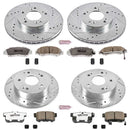 PowerStop Z26 Street Performance Ceramic Brake Pad and Drilled & Slotted Rotor K