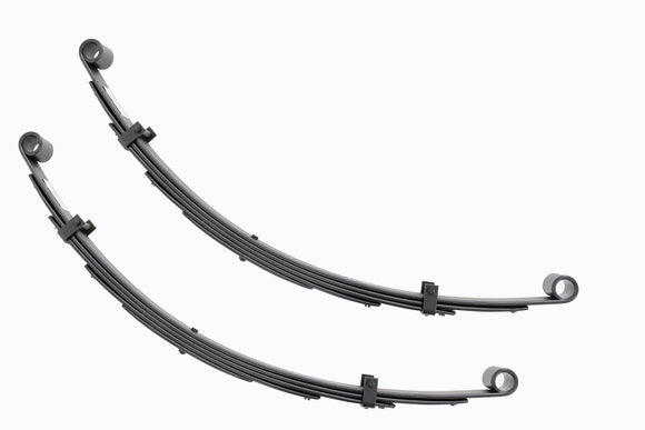 Rough Country Front Leaf Springs 4" Lift For Toyota Land Cruiser FJ40 64-80