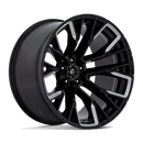 22x12 Fuel Off-Road D849 Rebar Black 5x139.7 ET-44 CB78.1 Wheel Rim