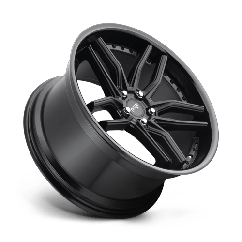 9x20 Niche Wheels M194 Methos Gloss Black Matte Black Wheel 5x114.3 ET35 CB72.56