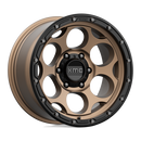 17X9 KMC KM541 DIRTY HARRY M-BRZ BLK LP 6X139.7 ET-12 wheel/rim-2