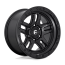 17x9 Fuel Off-Road D700 Ammo Matte Black 6x120 ET1 CB67.06 Wheel Rim