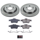 PowerStop OE Stock Replacement Low-Dust Ceramic Brake Pad and Rotor Kit