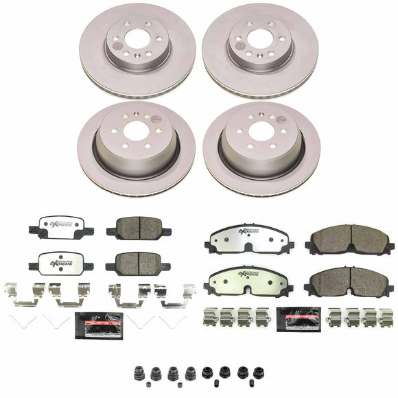 Z36 Truck & Tow Premium Carbon-Fiber Ceramic Brake Pad and Fully Coated Rotor Ki