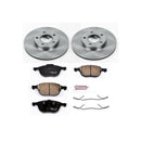 PowerStop OE Stock Replacement Low-Dust Ceramic Brake Pad and Rotor Kit