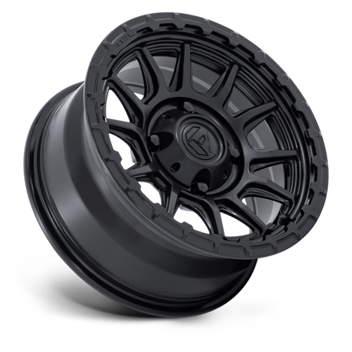 15x7 Fuel Off-Road FV866 Piston UTV Matte Black Gloss Black Lip 4x156 ET10 Wheel