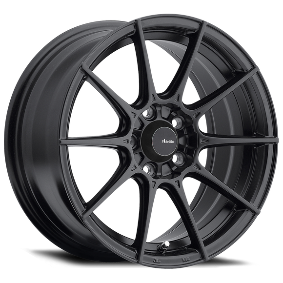 15x8 Advanti Racing Storm S1 Matte Black 4x100 ET25 Wheel Rim