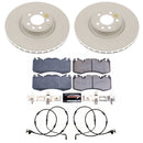 PowerStop Genuine Geomet Coated Rotor and Carbon-Fiber Ceramic Brake Pad Kit