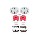 PowerStop Z36 Truck and SUV Ceramic Brake Pad, Drilled & Slotted Rotor, and Cali