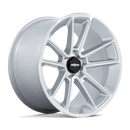 22X12 Rotiform 1PC R192 BTL Silver 5X120 ET15 Wheel Rim