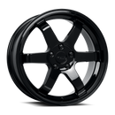 Katana KR08 Glossy Black 5x100 ET40 CB73.1Wheel Rim