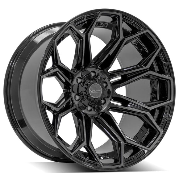 4Play Gen3 4P83 20x9 Black Brushed Face Tinted Wheel 5x127 ET0 CB87.1