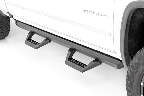 SRX2 Adj Aluminum Step - Crew Cab - Chevy GMC 1500 2500HD 3500HD (07-18)