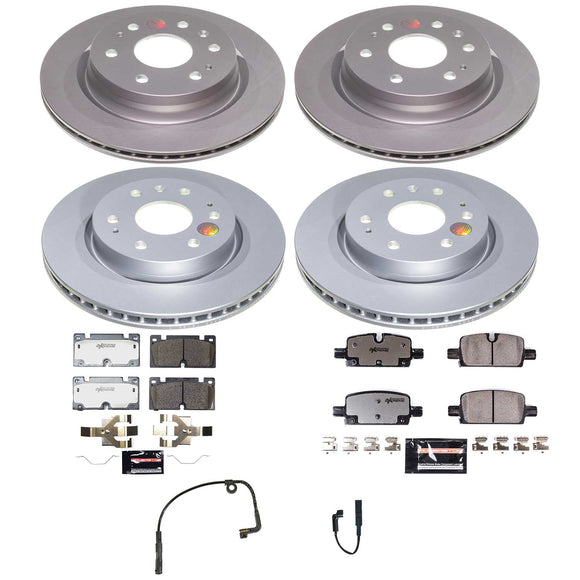 Z36 Truck & Tow Premium Carbon-Fiber Ceramic Brake Pad and Fully Coated Rotor Ki