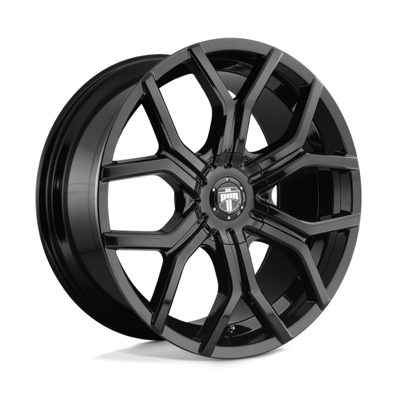 22X9.5 DUB S208 ROYALTY Gloss Black 6X120/6X132 ET30 wheel/rim