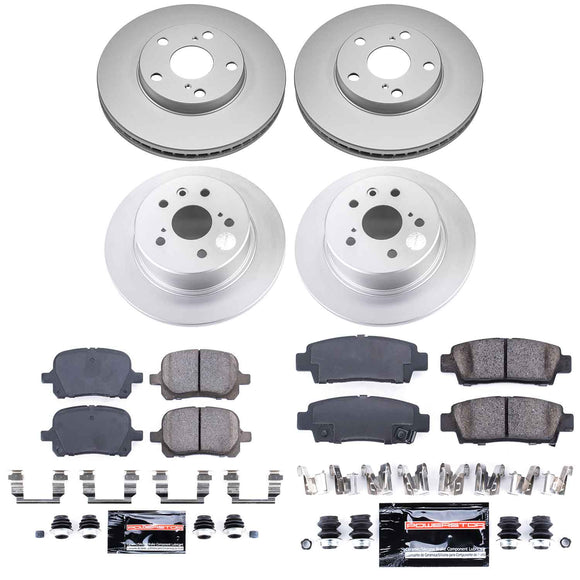 Z23 Daily Driver Premium Carbon-Fiber Ceramic Brake Pad and Fully Coated Rotor K