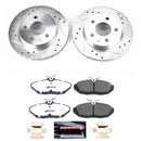 PowerStop Z26 Street Performance Ceramic Brake Pad and Drilled & Slotted Rotor K