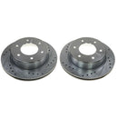 PowerStop Evolution Performance Drilled, Slotted & Plated Brake Rotor Pair