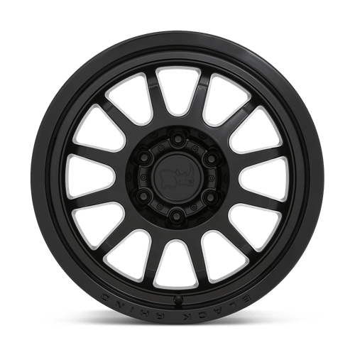 17X9 Black Rhino Rapid Matte Black 6X139.7 6X5.5 ET12 Wheel Rim