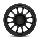 17X9 Black Rhino Rapid Matte Black 6X139.7 6X5.5 ET12 Wheel Rim