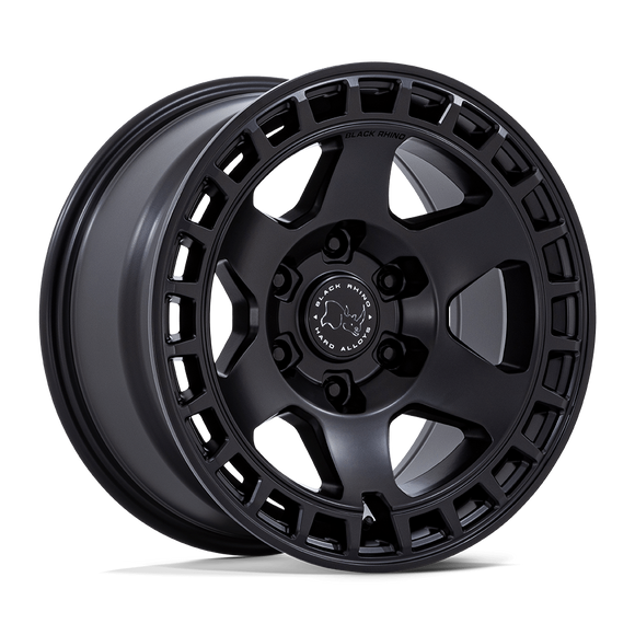 18x8 Black Rhino BR022 Bahari Matte Black 6x139.7 ET45 CB106.1 Wheel Rim