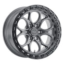 20x10 WELD Off-Road Ledge Six Gunmetal / Black 6x135 ET-18 Wheel Rim-1