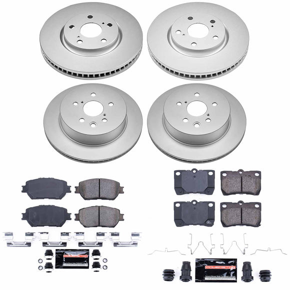 Z23 Daily Driver Premium Carbon-Fiber Ceramic Brake Pad and Fully Coated Rotor K
