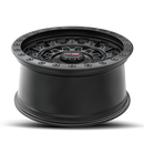 18x9 Vortek VRD-701 Armor Matte Black 6x135 ET-18 CB106.1 Wheel Rim