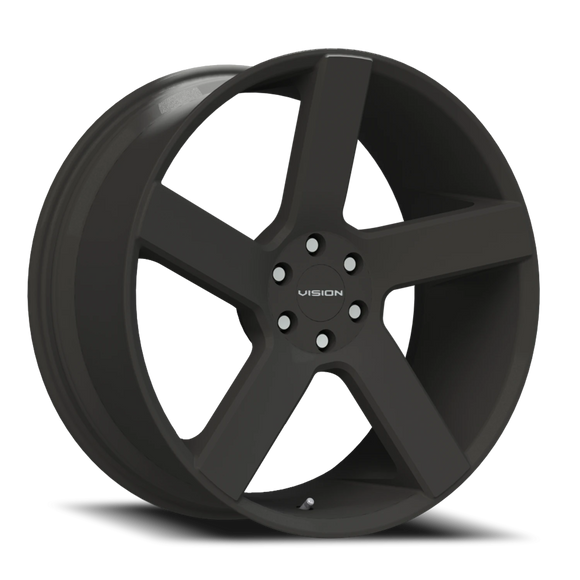 22x9.5 Vision 472 Switchback Satin Black Wheel 6x135 ET30 CB87.1