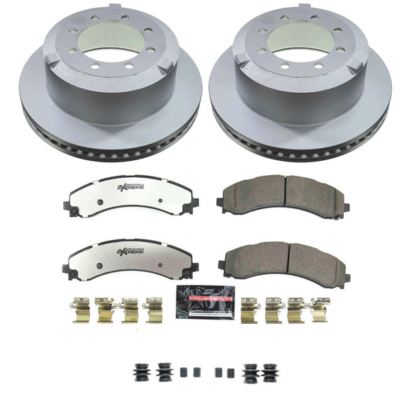 Z36 Truck & Tow Premium Carbon-Fiber Ceramic Brake Pad and Fully Coated Rotor Ki