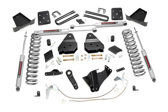 Rough Country 6" Suspension Lift Kit For Ford F250 11-14 4WD Gas