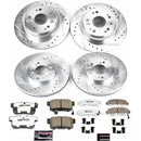 PowerStop Z26 Street Performance Ceramic Brake Pad and Drilled & Slotted Rotor K