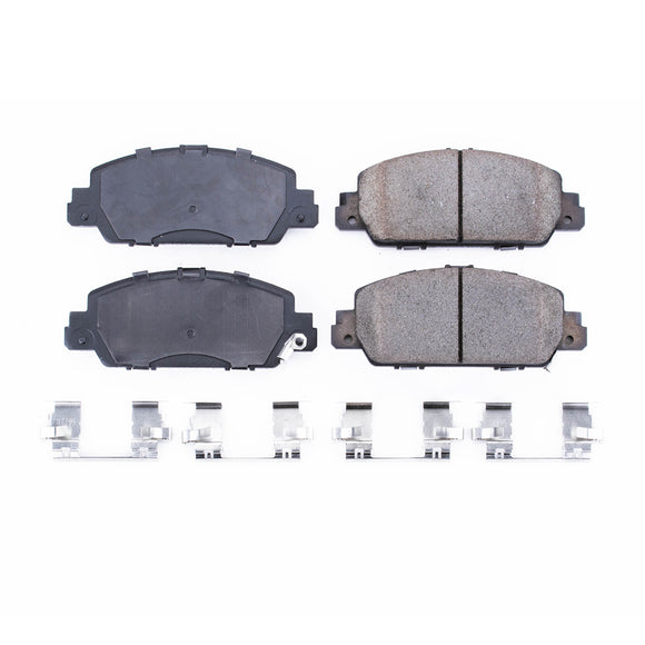 PowerStop Z17 Evolution Ceramic Brake Pads With Hardware