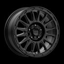 17X8 KMC KM542 Impact Satin Black 5X108 ET38 wheel/rim-1