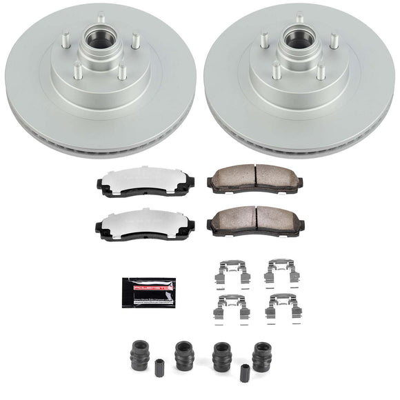 Z36 Truck & Tow Premium Carbon-Fiber Ceramic Brake Pad and Fully Coated Rotor Ki