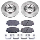 PowerStop OE Stock Replacement Low-Dust Ceramic Brake Pad and Rotor Kit