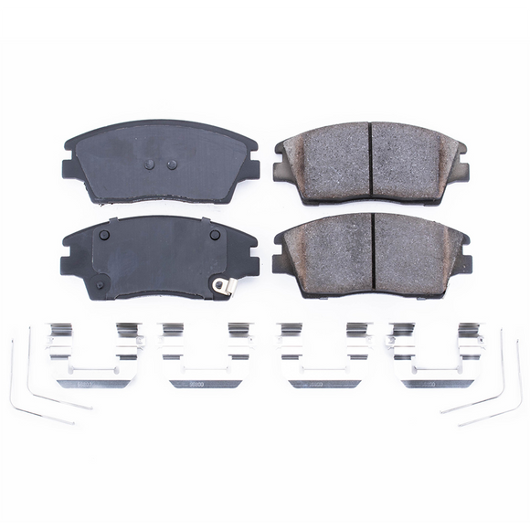 PowerStop Z17 Evolution Ceramic Brake Pads With Hardware