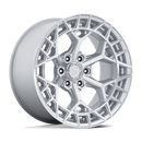 20x9 Fuel Off-Road FC873 Charger Gloss Silver W/ Machined Face 6x135 ET1 Wheel