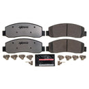 PowerStop Z36 Truck And Tow Carbon-Fiber Ceramic Brake Pads With Hardware