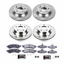PowerStop Track Day High-Performance Brake Pad and Rotor Kit