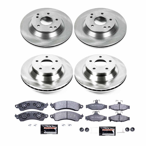PowerStop Track Day High-Performance Brake Pad and Rotor Kit