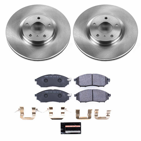 PowerStop Track Day Spec High-Performance Brake Pad and Rotor Kit