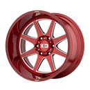 20X10 XD Series XD844 Pike BR-RED MILL 8X165.1 ET-18 wheel/rim