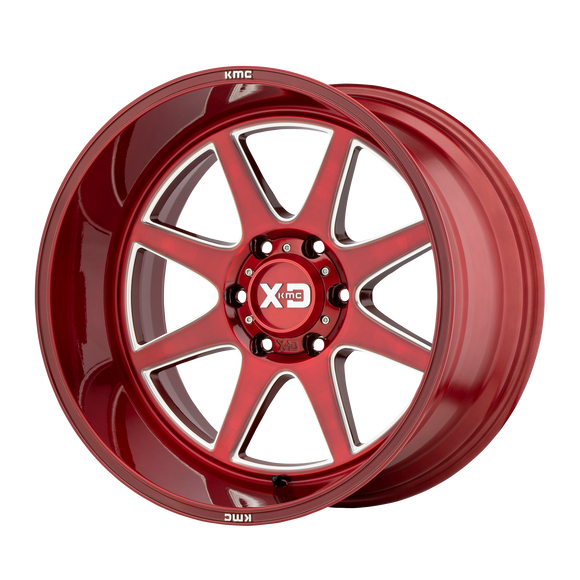 20X10 XD Series XD844 Pike BR-RED MILL 8X165.1 ET-18 wheel/rim