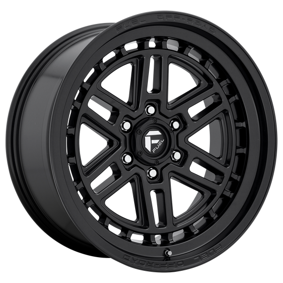 17X9 Fuel D667 NITRO Matte Black 6X139.7 ET-12 wheel/rim