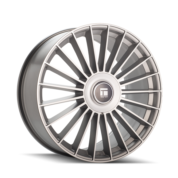22x9 Touren TR10 Black 6x135 ET20 CB87.1 Wheel Rim
