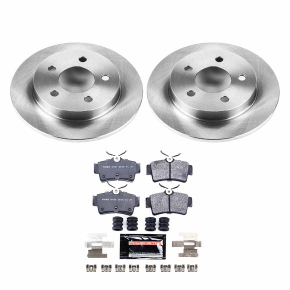PowerStop Track Day High-Performance Brake Pad and Rotor Kit